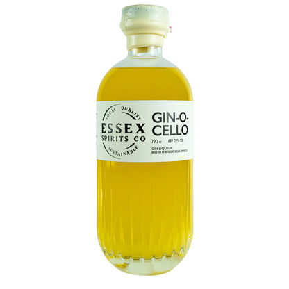 Bottle of Essex Spirits Co Gin-O-Cello on a white background available at Stort Valley Gifting