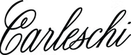 Brand name 'Carleschi' in a decorative font on a white background